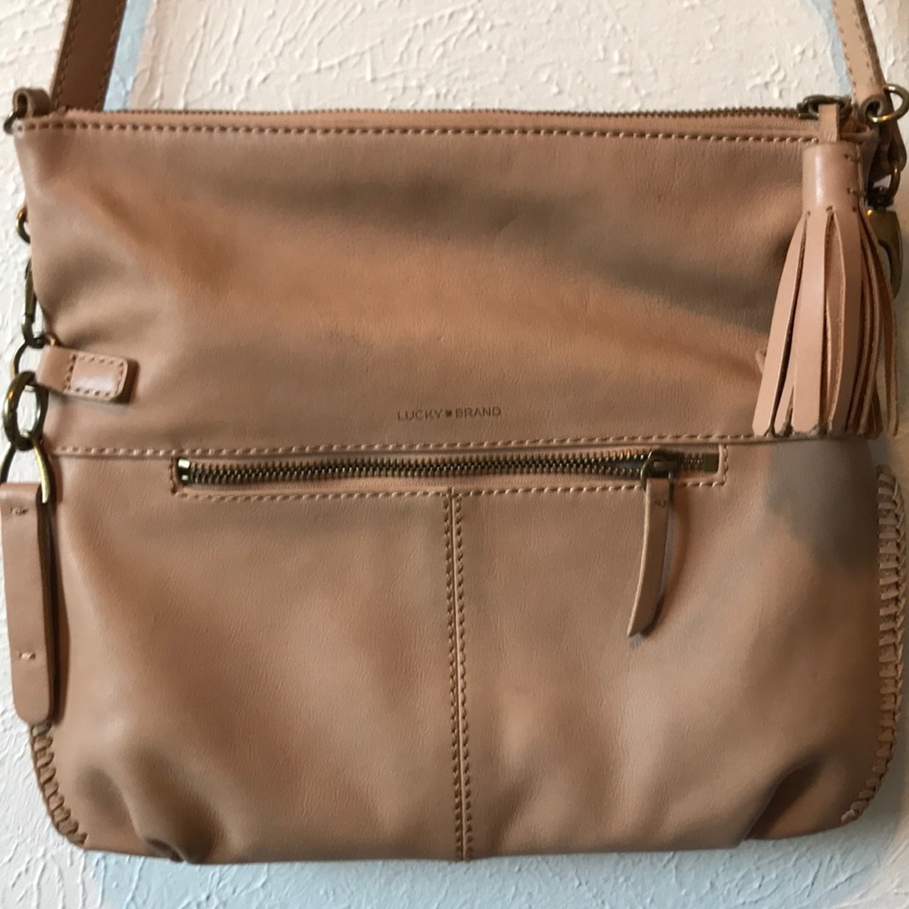 Tan Lucky Brand Purse